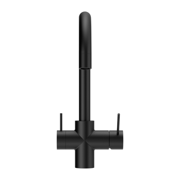 Mecca 3 Way Filtered Mixer Tap Matte Black (NR221907eMB)