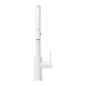 MECCA PULL OUT SINK MIXER WITH VEGIE SPRAY FUNCTION MATTE WHITE (NR221908MW)