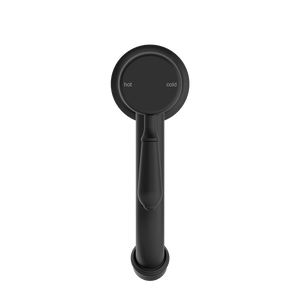 YORK STRAIGHT BASIN MIXER WITH METAL LEVER MATTE BLACK (NR692101b02MB)