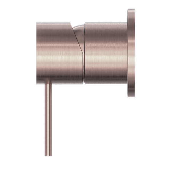 MECCA SHOWER MIXER 60MM PLATE BRUSHED BRONZE (NR221911HBZ)