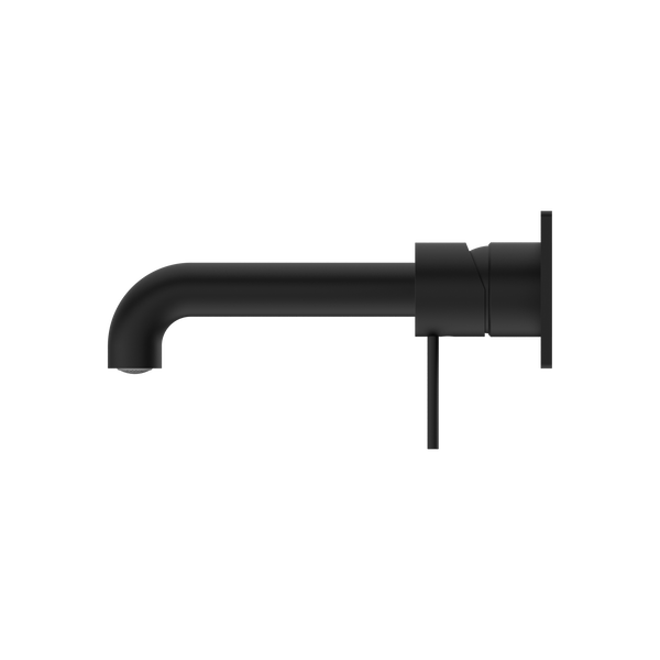 MECCA WALL BASIN/BATH MIXER 120/160/185/230/260MM MATTE BLACK