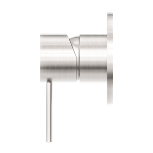 MECCA SHOWER MIXER 80MM PLATE BRUSHED NICKEL (NR221911BN)