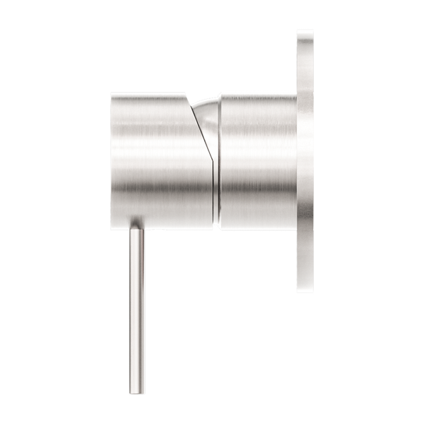 MECCA SHOWER MIXER 80MM PLATE BRUSHED NICKEL (NR221911BN)