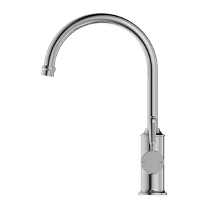 YORK KITCHEN MIXER GOOSENECK SPOUT WITH METAL LEVER CHROME (NR69210602CH)
