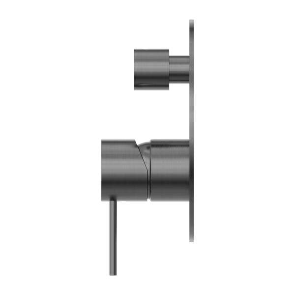 MECCA SHOWER MIXER WITH DIVERTOR GUN METAL (NR221911AGM)