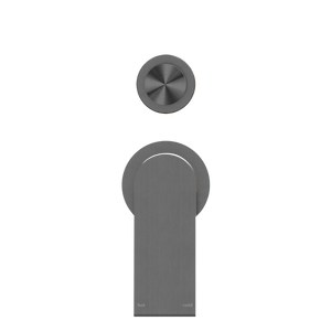 BIANCA SHOWER MIXER WITH DIVERTOR SEPARATE BACK PLATE GUN METAL (NR321511GGM)