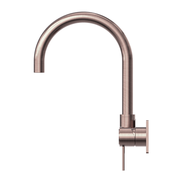 MECCA WALL BASIN/BATH MIXER SWIVEL SPOUT BRUSHED BRONZE (NR221910QBZ)