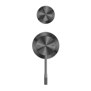OPAL SHOWER MIXER WITH DIVERTOR SEPARATE PLATE GRAPHITE (NR251909eGR)