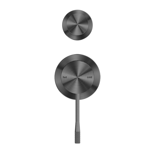 OPAL SHOWER MIXER WITH DIVERTOR SEPARATE PLATE GRAPHITE (NR251909eGR)