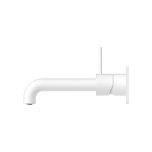 MECCA WALL BASIN/BATH MIXER HANDLE UP 120/160/185/230/260MM MATTE WHITE
