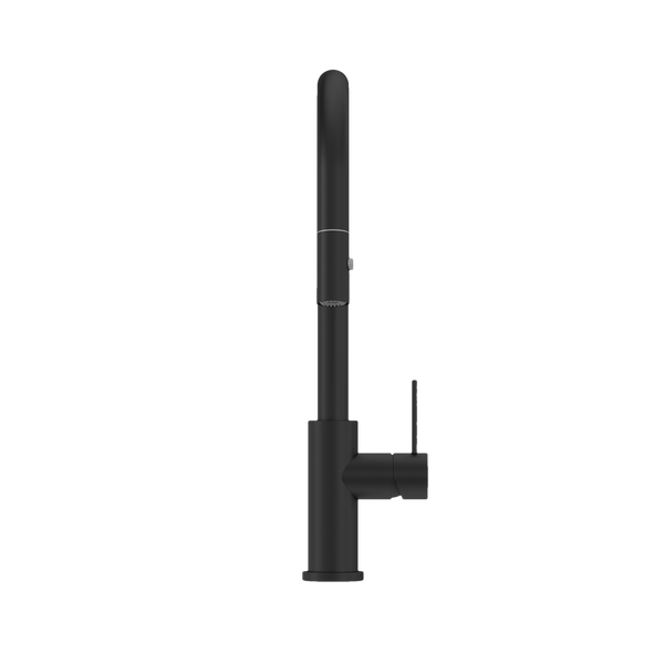 MECCA PULL OUT SINK MIXER WITH VEGIE SPRAY FUNCTION MATTE BLACK (NR221908MB)