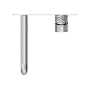 OPAL WALL BASIN/BATH MIXER 120/160/185/230/260MM BRUSHED NICKEL