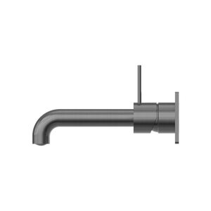 MECCA WALL BASIN/BATH MIXER HANDLE UP 120/160/185/230/260MM GUN METAL