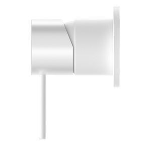 MECCA SHOWER MIXER 60MM PLATE MATTE WHITE (NR221911HMW)