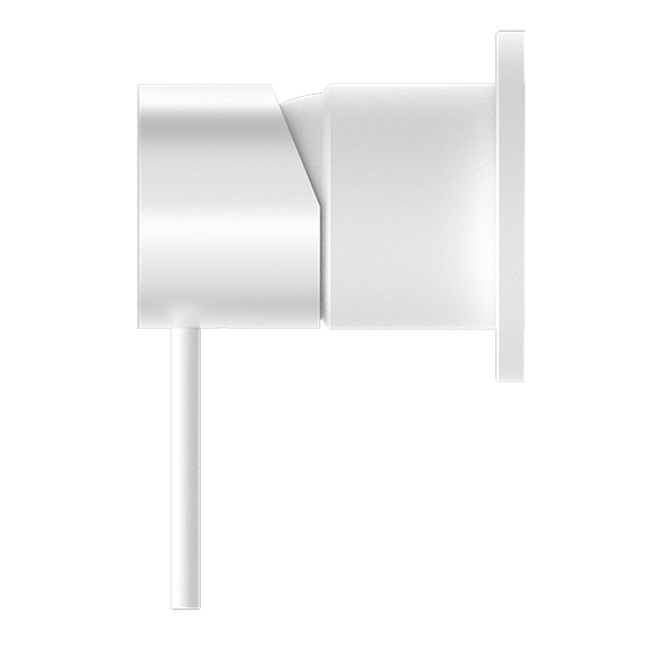 MECCA SHOWER MIXER 60MM PLATE MATTE WHITE (NR221911HMW)