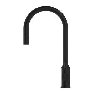 YORK PULL OUT SINK MIXER WITH VEGIE SPRAY FUNCTION WITH METAL LEVER MATTE BLACK (NR69210802MB)