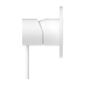 MECCA SHOWER MIXER 80MM PLATE MATTE WHITE (NR221911MW)