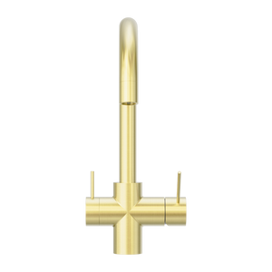 Mecca 3 Way Filtered Mixer Tap Brushed Gold (NR221907eBG)