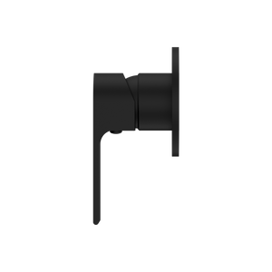 BIANCA SHOWER MIXER 80MM PLATE MATTE BLACK (NR321511DMB)