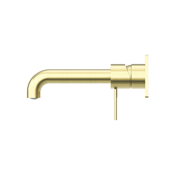MECCA WALL BASIN/BATH MIXER 120/160/185/230/260MM BRUSHED GOLD