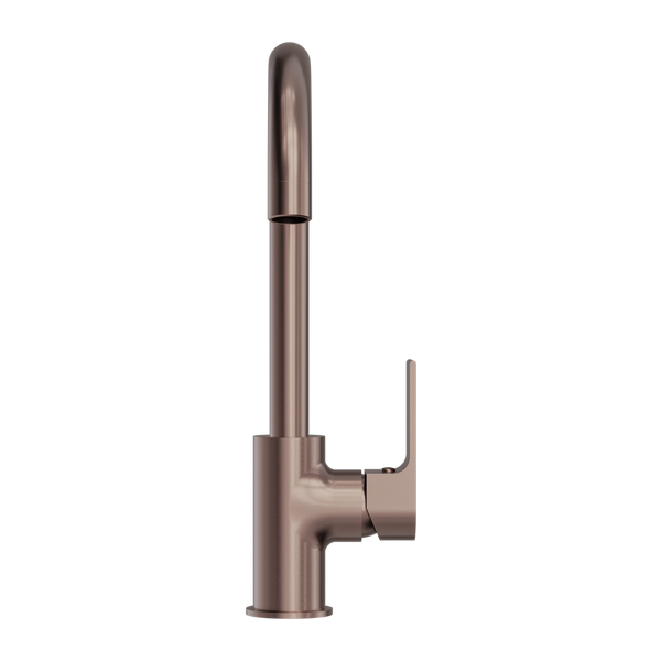 Bianca Kitchen Mixer Gooseneck Spout Brushed Bronze (NR321506BZ)