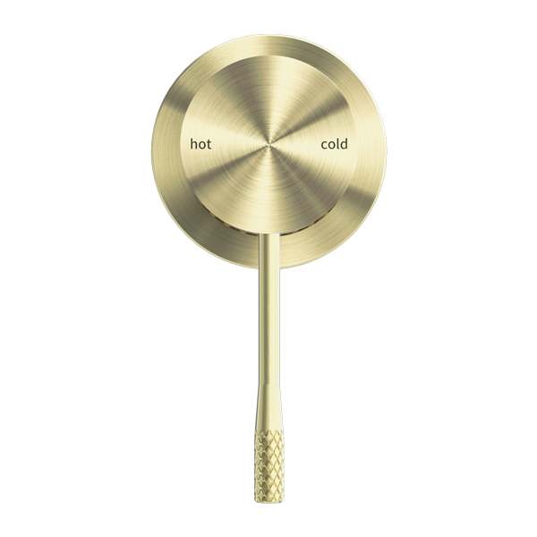 OPAL SHOWER MIXER 60MM PLATE BRUSHED GOLD (NR251909HBG)
