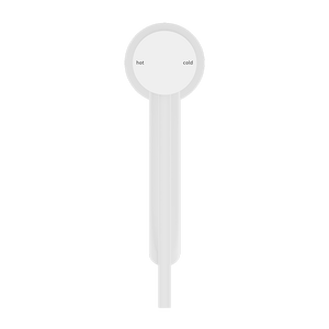 MECCA CARE BASIN MIXER MATTE WHITE (NR221901DMW)