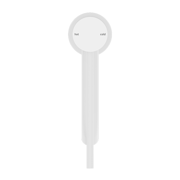 MECCA CARE BASIN MIXER MATTE WHITE (NR221901DMW)