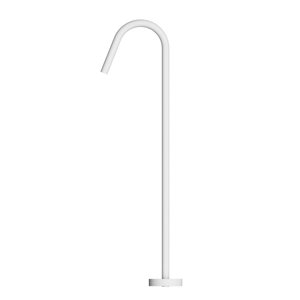 MECCA FREESTANDING BATH SPOUT ONLY MATTE WHITE (NR221903aMW)