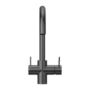 Mecca 3 Way Filtered Mixer Tap Gun Metal (NR221907eGM)