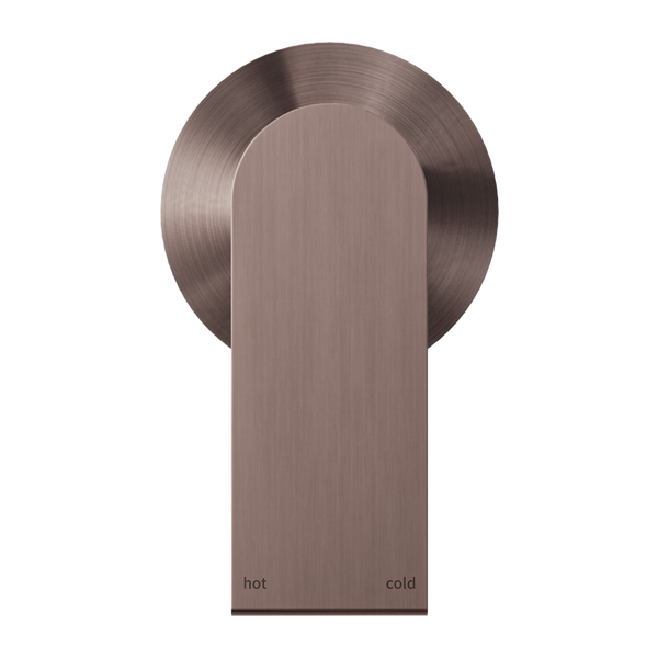 Bianca Shower Mixer 80mm Plate Brushed Bronze (NR321511dBZ)