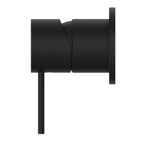 MECCA SHOWER MIXER 60MM PLATE MATTE BLACK (NR221911HMB)