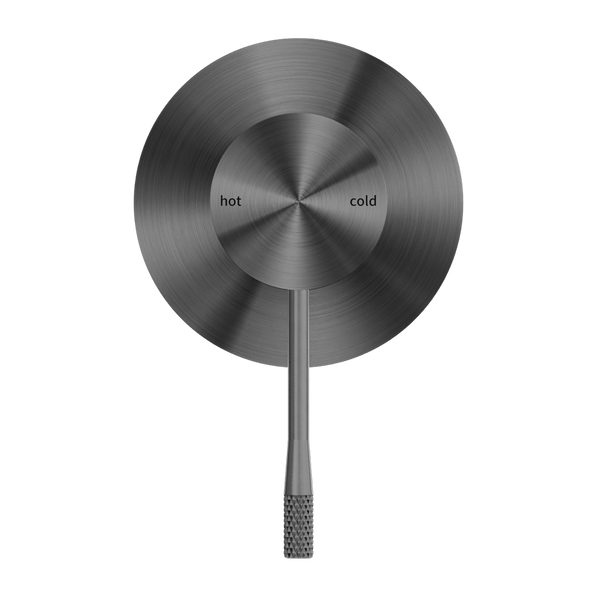OPAL SHOWER MIXER 80MM PLATE GRAPHITE (NR251909GR)