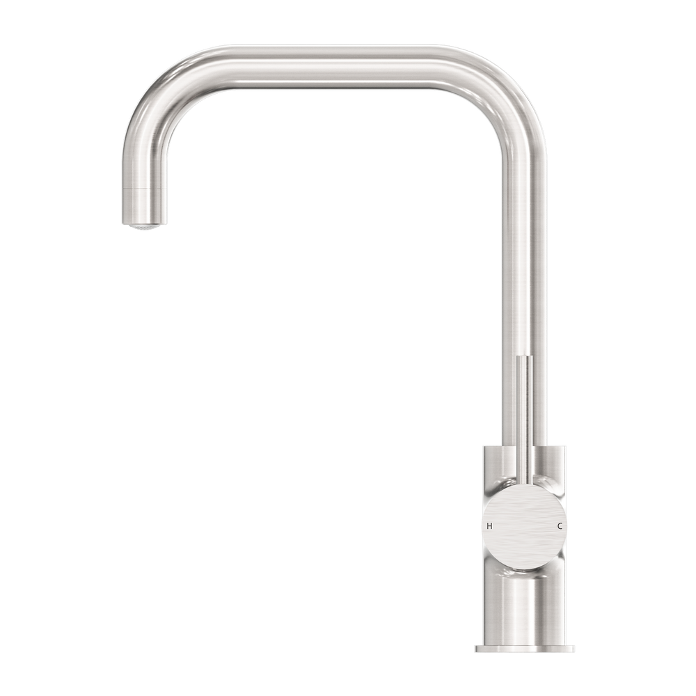 DOLCE KITCHEN MIXER SQUARE SHAPE BRUSHED NICKEL (NR250806BN)