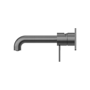 MECCA WALL BASIN/BATH MIXER 120/160/185/230/260MM GUN METAL