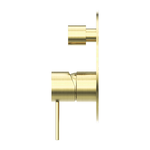 MECCA SHOWER MIXER WITH DIVERTOR BRUSHED GOLD (NR221911ABG)