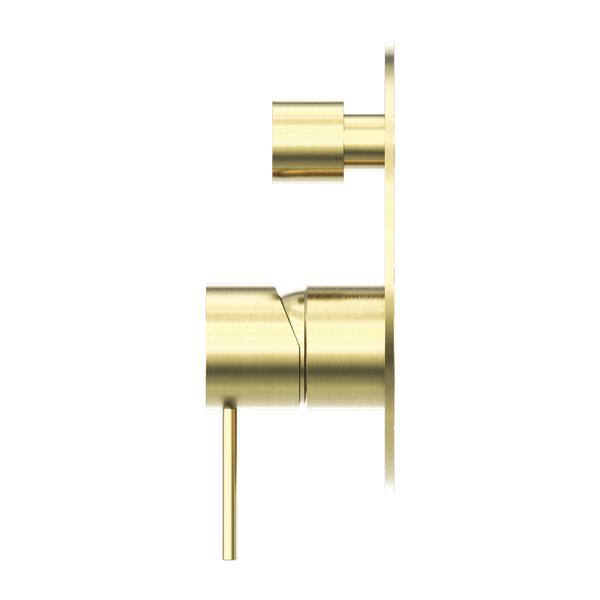 MECCA SHOWER MIXER WITH DIVERTOR BRUSHED GOLD (NR221911ABG)