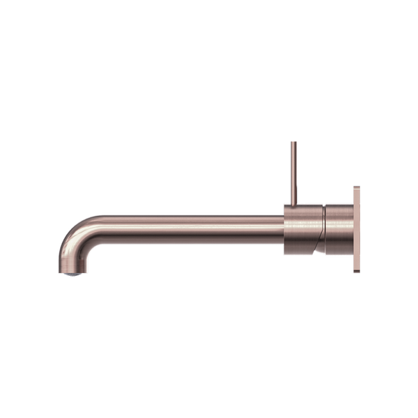 MECCA WALL BASIN/BATH MIXER HANDLE UP 120/160/185/230/260MM BRUSHED BRONZE