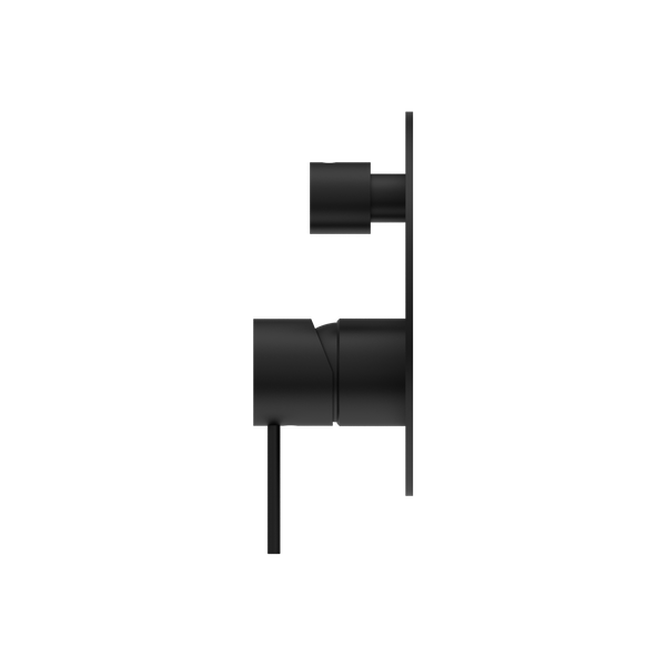 MECCA SHOWER MIXER WITH DIVERTOR MATTE BLACK (NR221911AMB)
