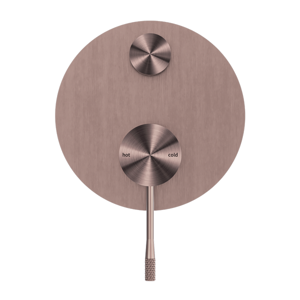 OPAL SHOWER MIXER WITH DIVERTOR BRUSHED BRONZE (NR251909aBZ)