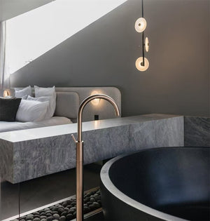 MECCA FREESTANDING BATH MIXER BRUSHED BRONZE (NR210903a01BZ)