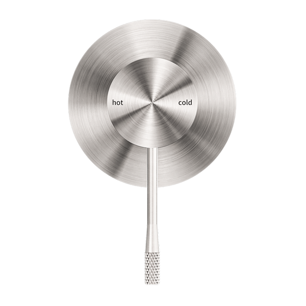 OPAL SHOWER MIXER 80MM PLATE BRUSHED NICKEL (NR251909BN)