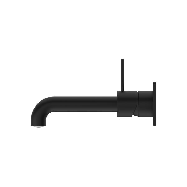 MECCA WALL BASIN/BATH MIXER HANDLE UP 120/160/185/230/260MM MATTE BLACK