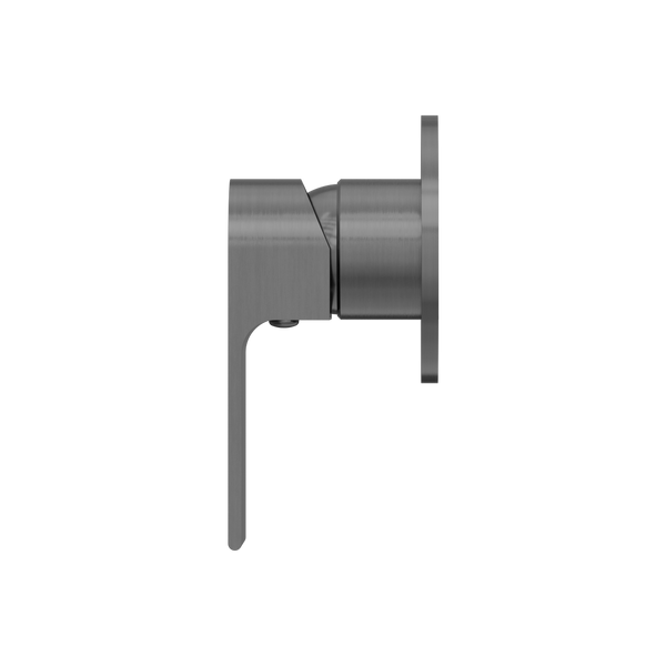 BIANCA SHOWER MIXER 80MM PLATE GUN METAL (NR321511DGM)