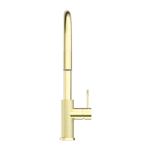 OPAL PULL OUT SINK MIXER WITH VEGIE SPRAY FUNCTION BRUSHED GOLD (NR251908BG)