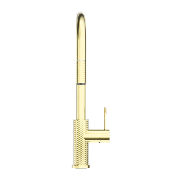 OPAL PULL OUT SINK MIXER WITH VEGIE SPRAY FUNCTION BRUSHED GOLD (NR251908BG)