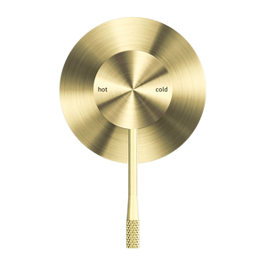 OPAL SHOWER MIXER 80MM PLATE BRUSHED GOLD (NR251909BG)