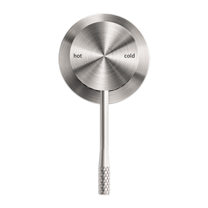 OPAL SHOWER MIXER 60MM PLATE BRUSHED NICKEL (NR251909HBN)