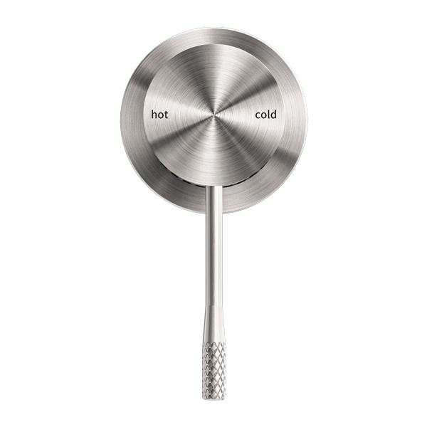 OPAL SHOWER MIXER 60MM PLATE BRUSHED NICKEL (NR251909HBN)