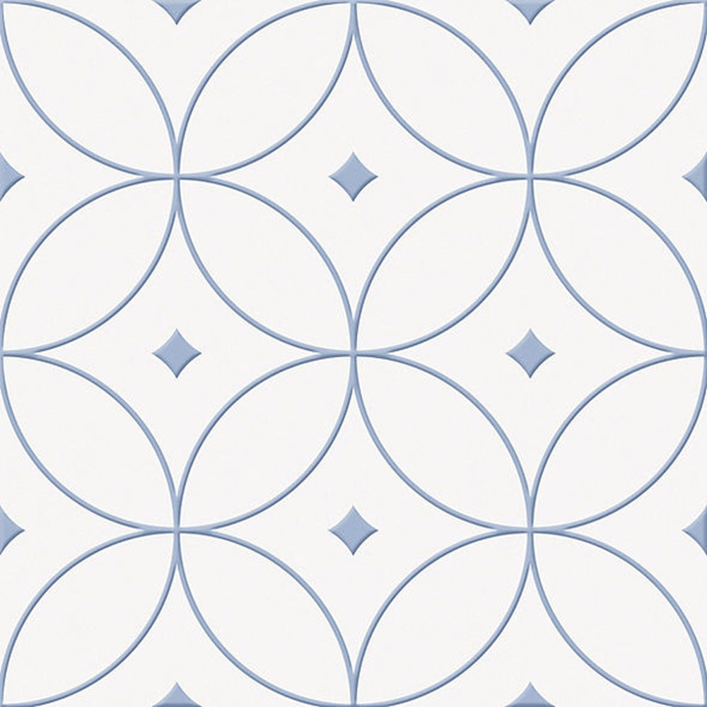 Alhambra Azul 250x250mm Spanish Décor Tiles